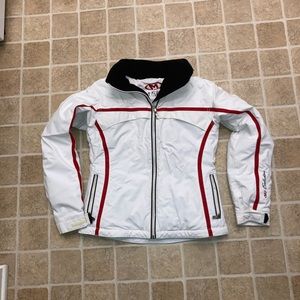 Vintage Marker Snow Ski Snowboard Jacket Thinsulate 2in1 Hood Sz M Womens